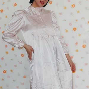 Vintage Pale Pink Night Gown